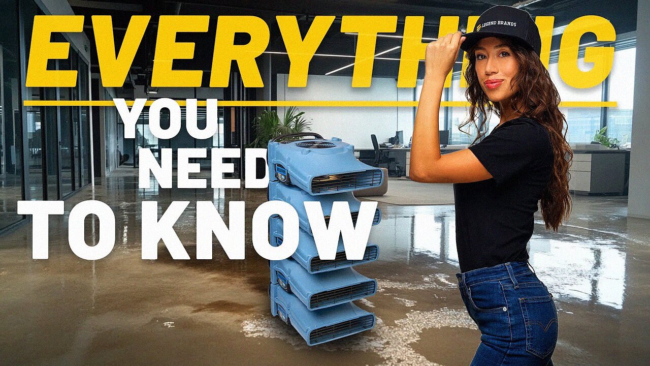 Video preview: Dri-Eaz air movers for beginners